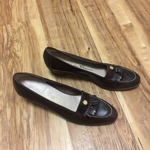 Salvatore Ferragamo Brown Shoes Size 8